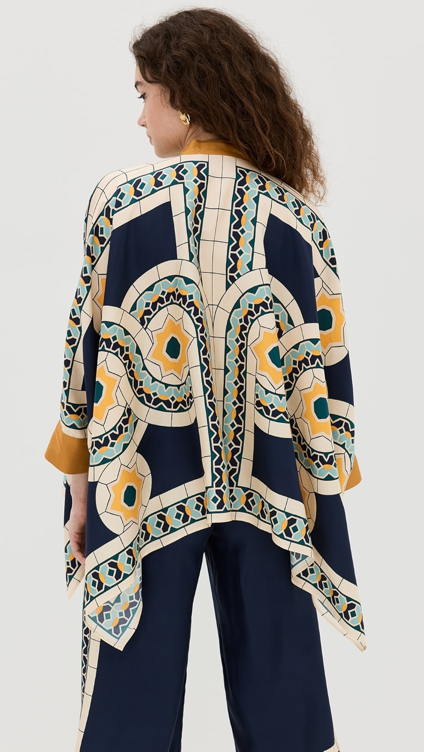 La Double J Foulard Shirt and Palazzo Co-Ord Set